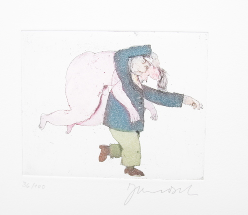 Horst Eckert JANOSCH - Print-Multiple - Wie Jochen mich nach Hause trug