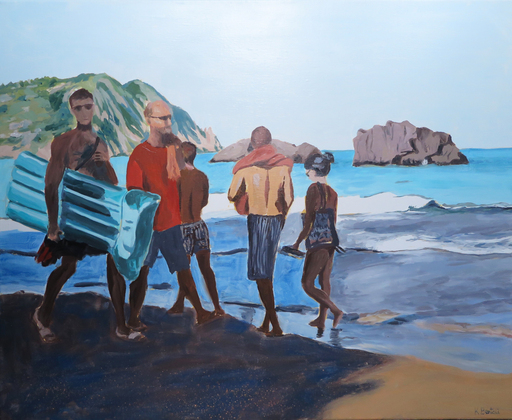 Karine BARTOLI - Painting - Ibiza