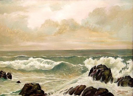 Antonio FERNANDEZ GOMEZ - Gemälde - marina
