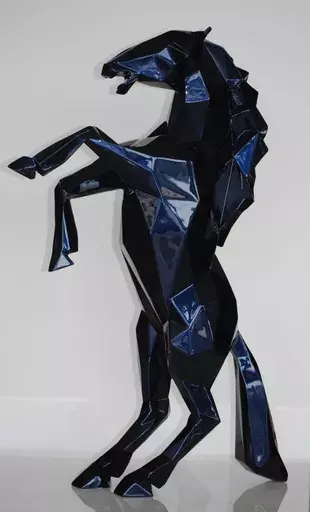 理查德•欧林斯基 - 雕塑 - HORSE BLUE 