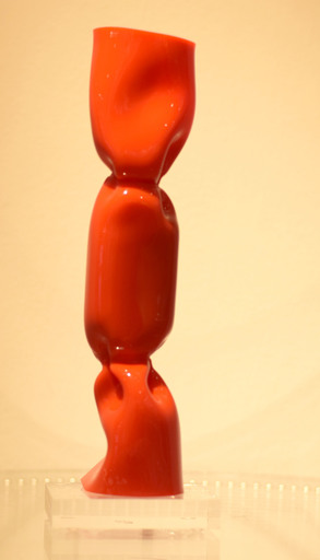 Laurence JENKELL - Skulptur Volumen - Wrapping Bonbon Collector Rouge