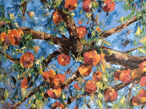 Diana MALIVANI - 绘画 - Peach Tree