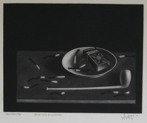 Mario AVATI - Print-Multiple - GRAVURE 1959 SIGNÉE AU CRAYON NUM EA /XII HANDSIGNED ETCHING