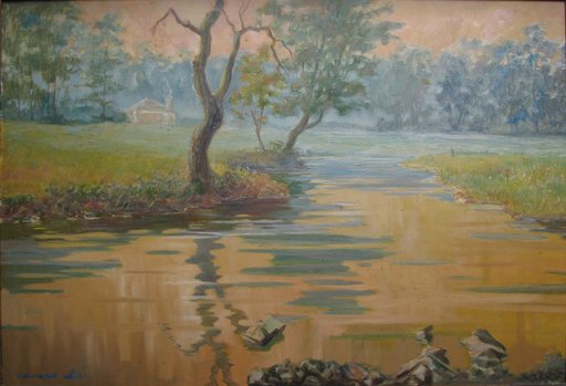 Edward LIS - Gemälde - Autumn Haze