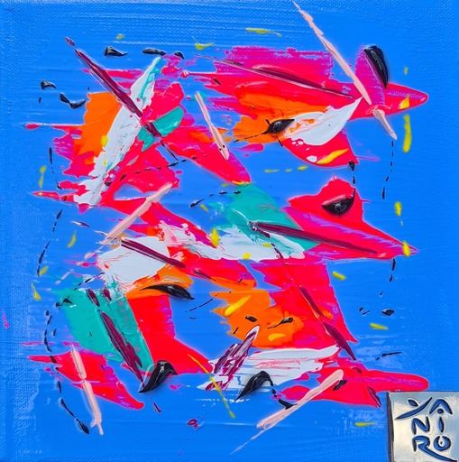 Yannick ROBERT - Pittura - Spectre bleu