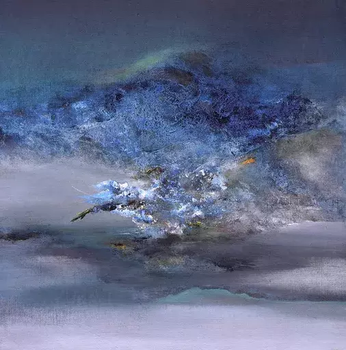 Jean-Yves LAUTRÉDOU - Pintura - Inondation de la Voie Lactée