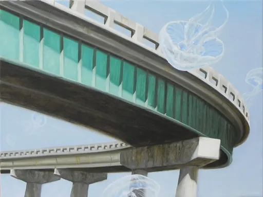 Julio FIGUEROA BELTRAN - Peinture - The Speed of an Illusion