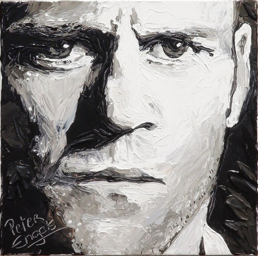 Peter ENGELS - Painting - Jason Statham (Hollywood Collection)