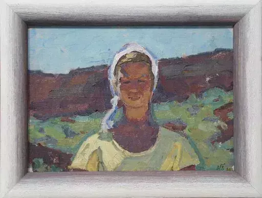 ウラジーミル・グリゴーリエヴィッチ・ウラーソフ - 绘画 - "Sunny Day", Oil Painting, 1956