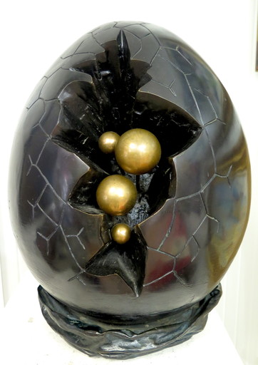 Patrice BRETEAU - Sculpture-Volume - L'uovo I