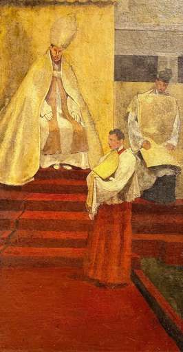 Guglielmo JANNI - Pittura - Cerimonia liturgica n.2