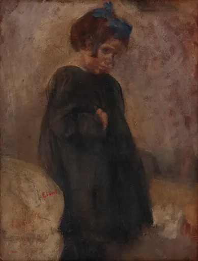 Cesare CIANI - Painting - Fanciulla