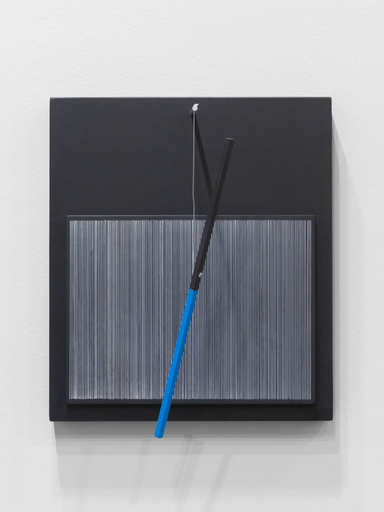Jesús Rafael SOTO - Sculpture-Volume - Incliné Bleu et Noir