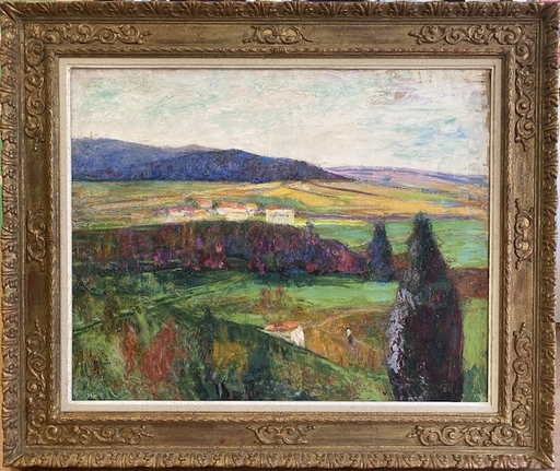 Victor CHARRETON - Gemälde - Paysage