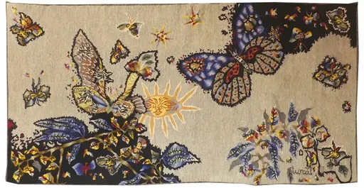 Jean LURÇAT - Tapestry - Avril