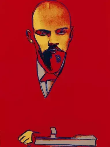 Andy WARHOL - Estampe-Multiple - Lenin (Red) (FS II.403)