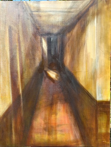 Pierre LAFFILLÉ - Gemälde - corridor N° 50