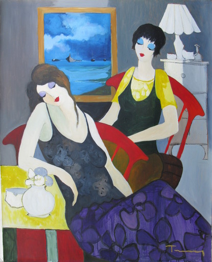 Isaac TARKAY - Painting - * Two Women
