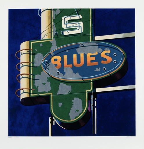 Robert COTTINGHAM - 版画 - Blues