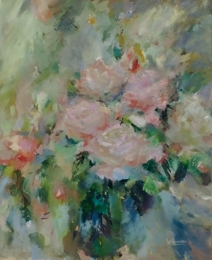 Iryna MALYNOVSKA - Pittura - Douceur Florale