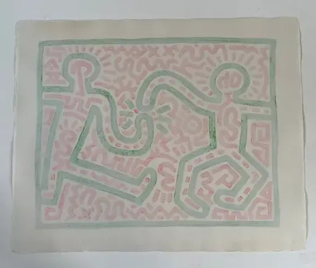 Untitled 1983 Littmann 29 by | Keith HARING | buy art online