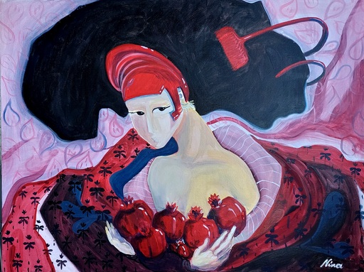 Nina URUSHADZE - Peinture - Pomegranat