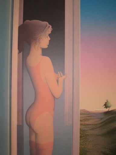 Daniel SCIORA - 版画 - La danseuse,1982.