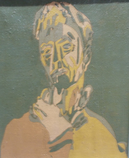 Pierre COURTENS - Gemälde - Portrait