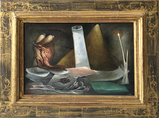 Henri GOETZ - Pittura - Surrealistic Composition