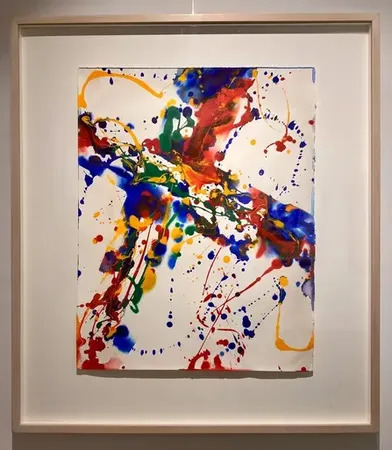 Sam Francis、Untitled 478、希少画集画、新品額装付 Untitled by Sam Francis | M.S. Rau