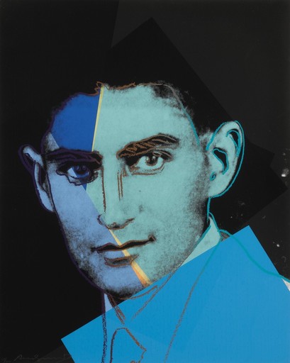 安迪·沃霍尔 - 版画 - Franz Kafka