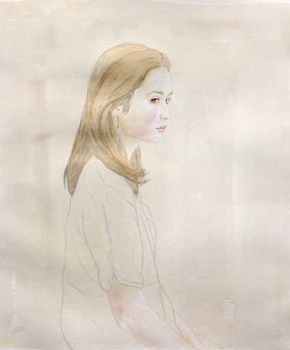 Alexandra ROUARD - Drawing-Watercolor - Eleonore