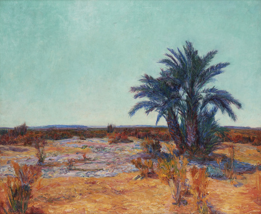 Eugène-Guillaume BOCH - Peinture - Orientalist landscape