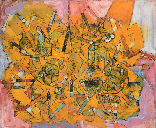 Alexandre ISTRATI - Painting - Orange, 1976