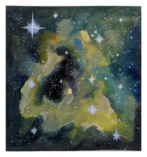 Nika KOPLATADZE - Drawing-Watercolor - Nebula 1