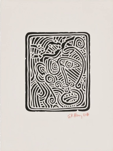 Keith HARING - Print-Multiple - Stones 2
