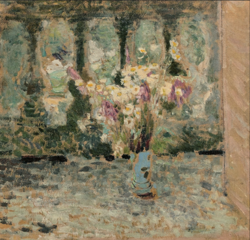 Jean Édouard VUILLARD - Painting - Marguerites sur un balcon 