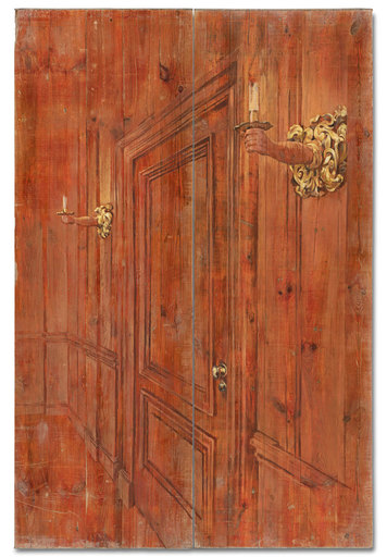 Christoph POGGELER - Painting - Tür