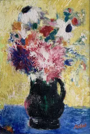 Yvonne MOTTET - Painting - Fleurs