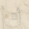 Camille Jean-Baptiste COROT - Drawing-Watercolor - Mujer sentada con boina, vista desde atrás