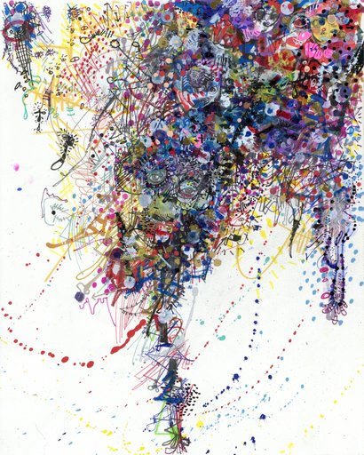 Michael ALAN - Dessin-Aquarelle - Painting Through Fear