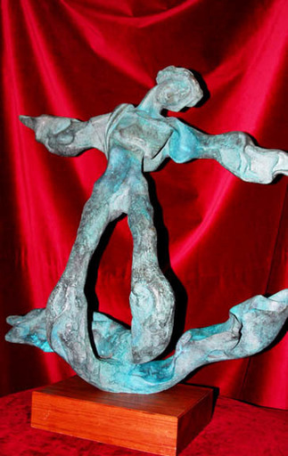 Salvador DALI - Skulptur Volumen - Winged Triton (Prestige-scale)