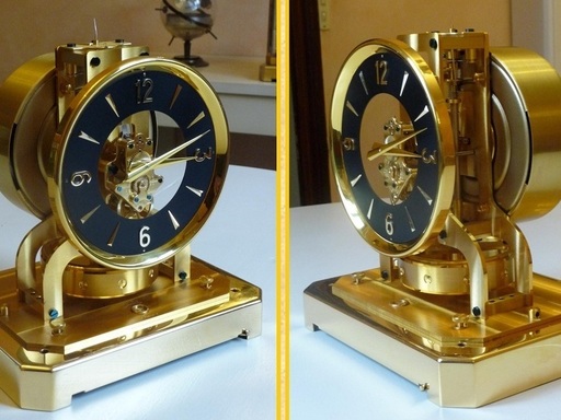 ATMOS clock Gold