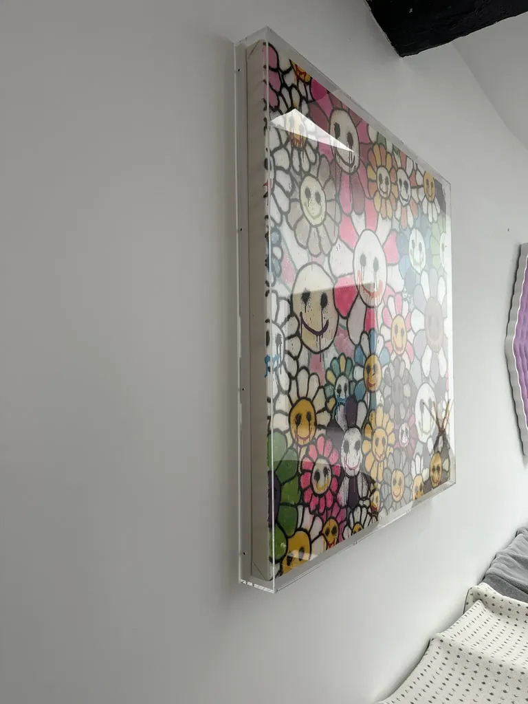 Homage to Takashi Murakami Flower by | MADSAKI | buy art online | artprice