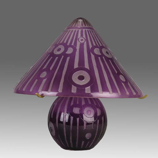 DAUM FRÈRES - Art Deco Lamp