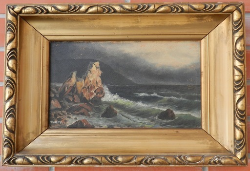 Tibor DURAY - Gemälde - Troubled Sea