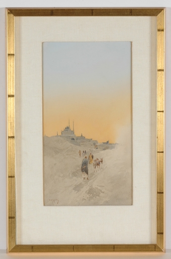 Raffaele MAINELLA - 水彩作品 - "Orientalist Watercolor"