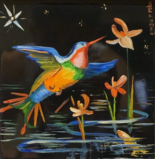 Angeles BENIMELLI - Pintura - Cummingbird