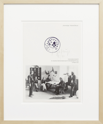 Joseph BEUYS - Stampa-Multiplo - Former class Beuys
