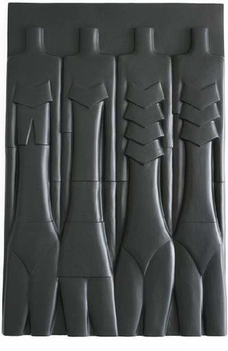 Flavio LUCCHINI - Skulptur Volumen - Black Code 4